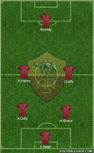 AS Roma Formation 2016