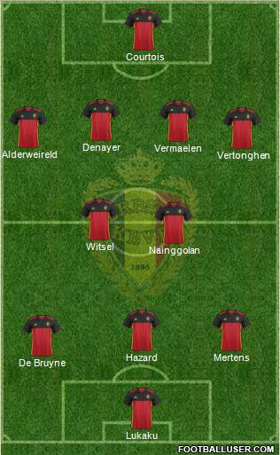 Belgium Formation 2016