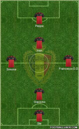 Belgium Formation 2016