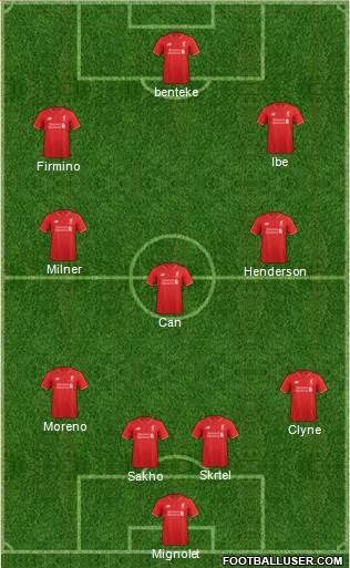 Liverpool Formation 2016