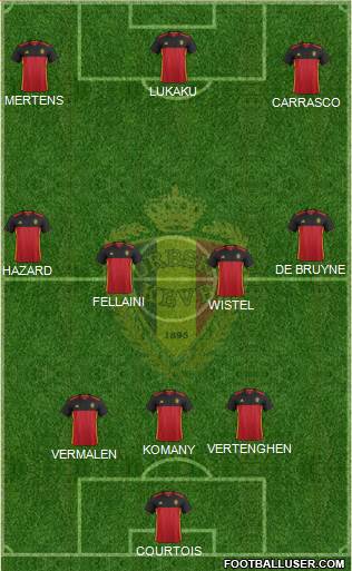 Belgium Formation 2016