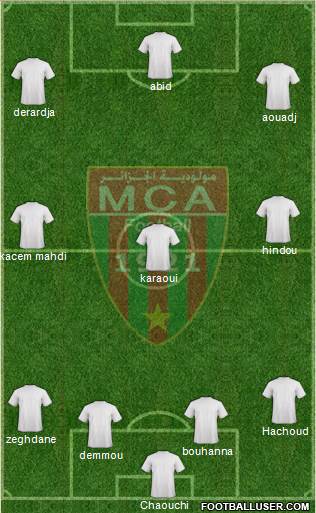 Mouloudia Club d'Alger Formation 2016