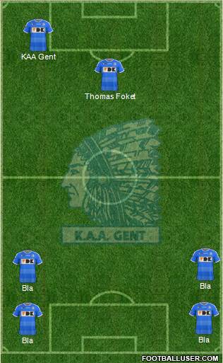 KAA Gent Formation 2016