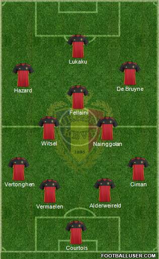 Belgium Formation 2016