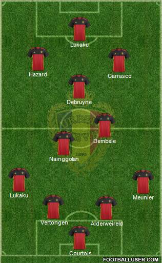 Belgium Formation 2016