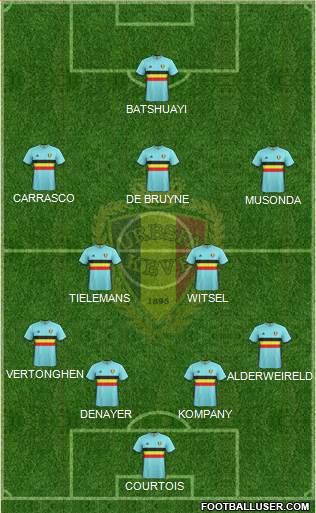 Belgium Formation 2016