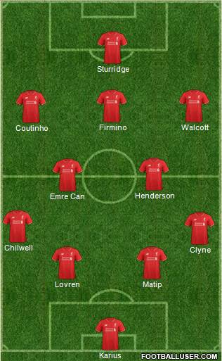 Liverpool Formation 2016