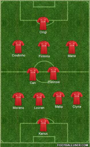Liverpool Formation 2016