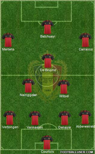 Belgium Formation 2016