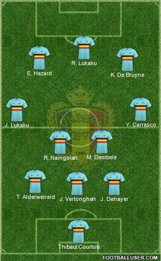 Belgium Formation 2016