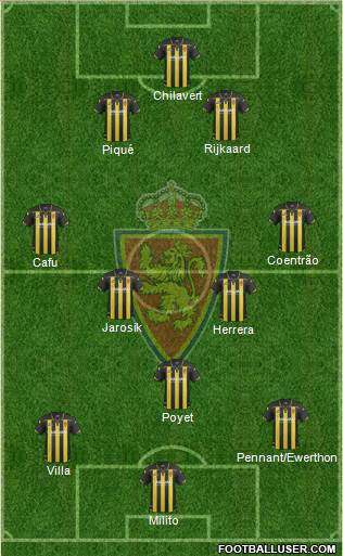 R. Zaragoza S.A.D. Formation 2016