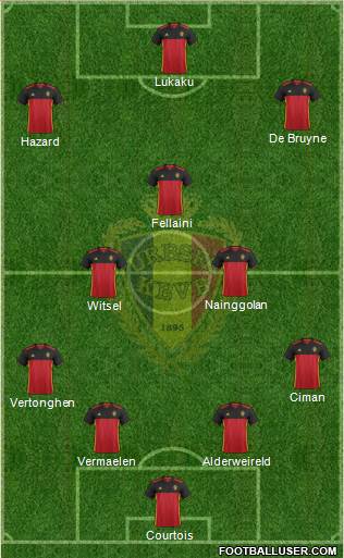 Belgium Formation 2016