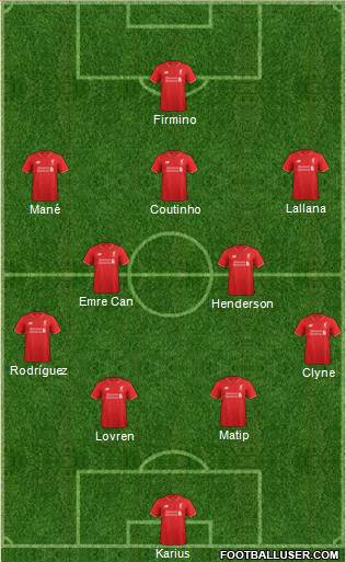 Liverpool Formation 2016