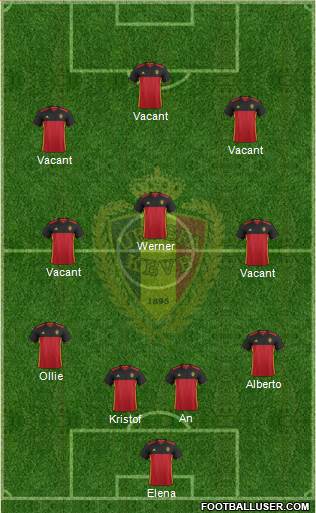 Belgium Formation 2016