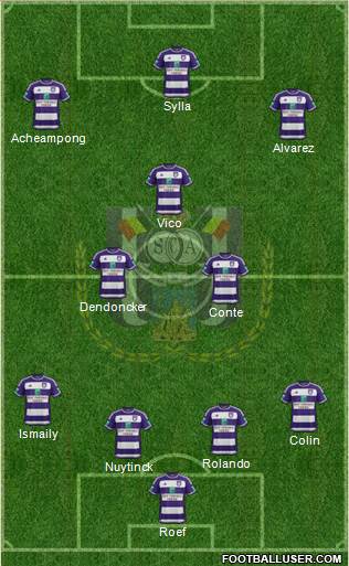 RSC Anderlecht Formation 2016