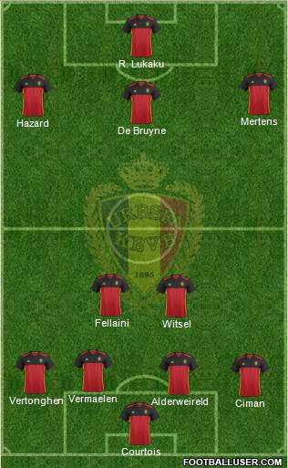 Belgium Formation 2016