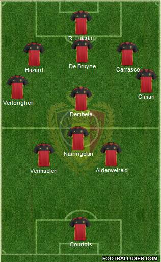 Belgium Formation 2016