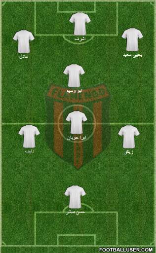 Flamengo EC de Arcoverde Formation 2016