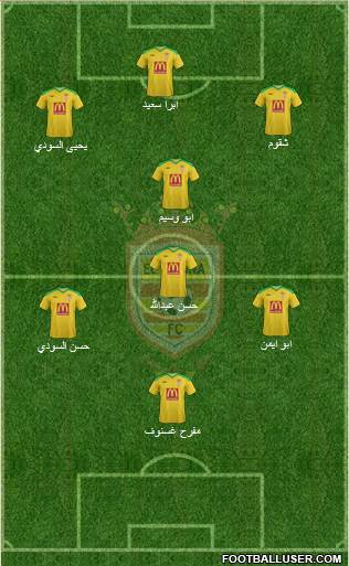 El Gouna FC Formation 2016