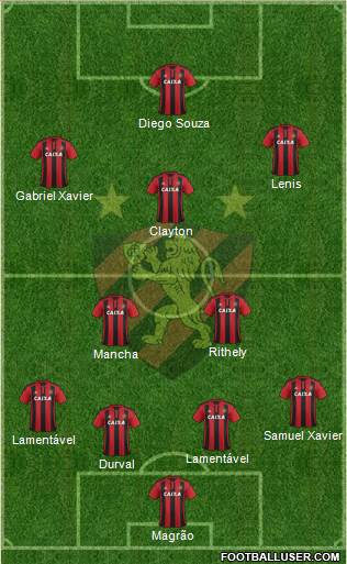 Sport C Recife Formation 2016