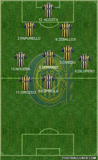 Rosario Central Formation 2016