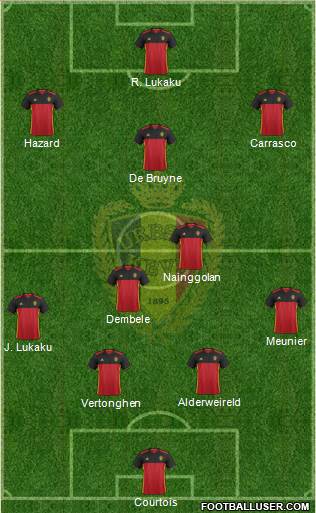 Belgium Formation 2016