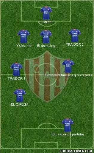 Unión de Santa Fe Formation 2016