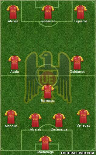 CD Unión Española S.A.D.P. Formation 2016
