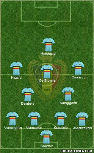 Belgium Formation 2016