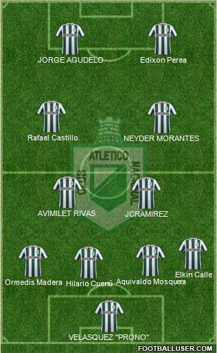 CDC Atlético Nacional Formation 2016