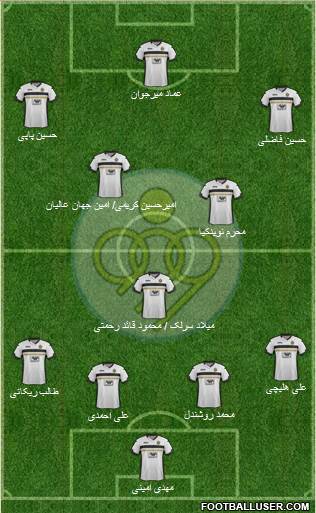 Sepahan Esfahan Formation 2016