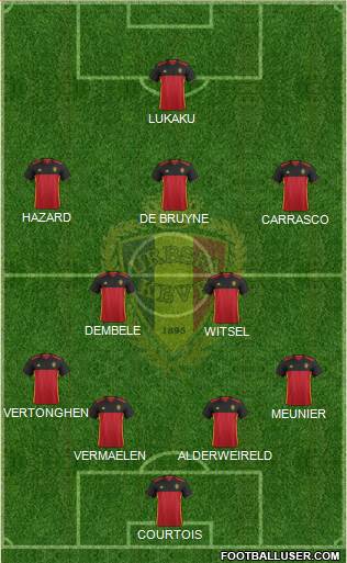 Belgium Formation 2016