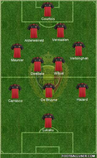 Belgium Formation 2016