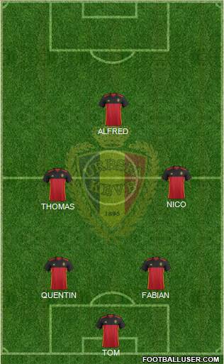 Belgium Formation 2016