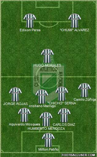 CDC Atlético Nacional Formation 2016