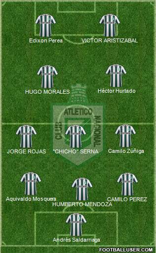 CDC Atlético Nacional Formation 2016