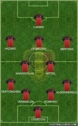 Belgium Formation 2016