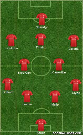 Liverpool Formation 2016