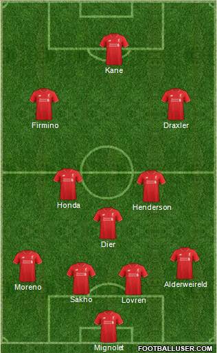 Liverpool Formation 2016
