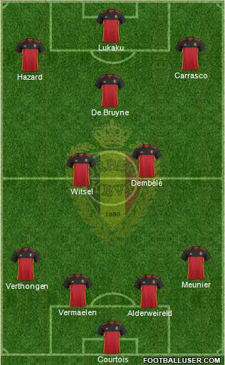 Belgium Formation 2016