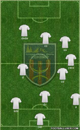 Chabab Aurès Batna football formation