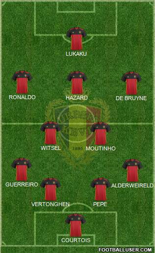 Belgium Formation 2016