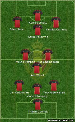 Belgium Formation 2016