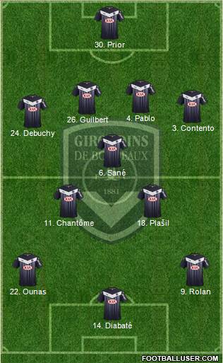FC Girondins de Bordeaux Formation 2016