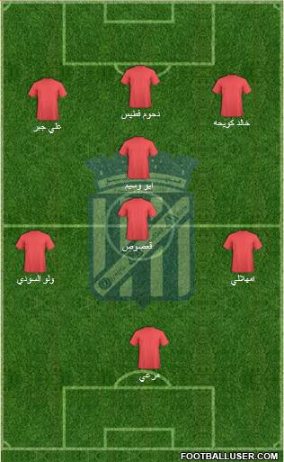 Olympique Mostakbel Arzew Formation 2016