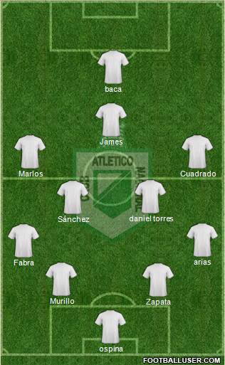 CDC Atlético Nacional Formation 2016