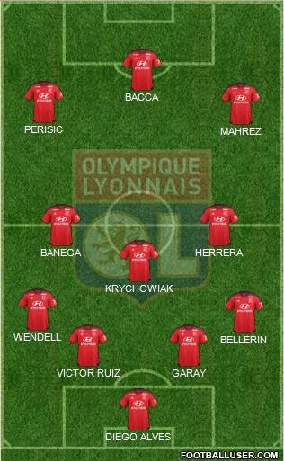 Olympique Lyonnais Formation 2016