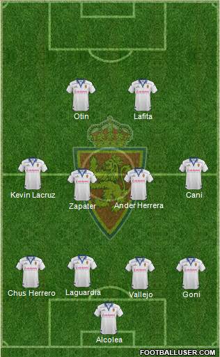 R. Zaragoza S.A.D. Formation 2016
