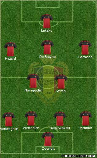 Belgium Formation 2016