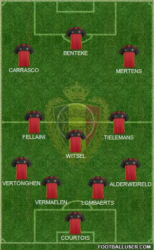 Belgium Formation 2016